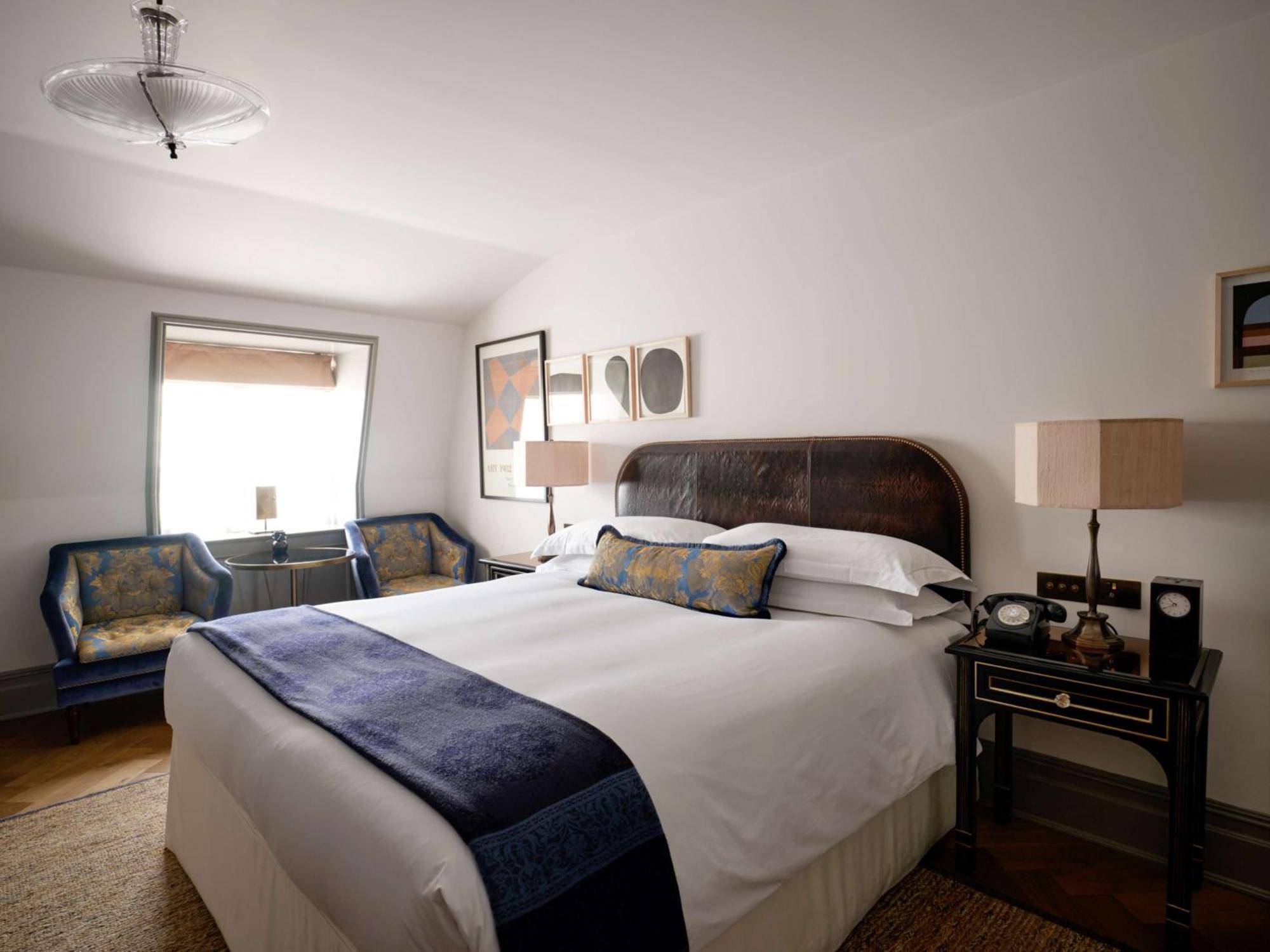 Hotel Nomad Londra Esterno foto A bedroom at the hotel